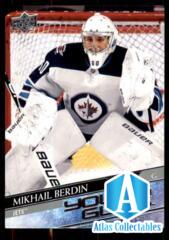2020-21 UD Series 1 Young Guns #242 Mikhail Berdin RC